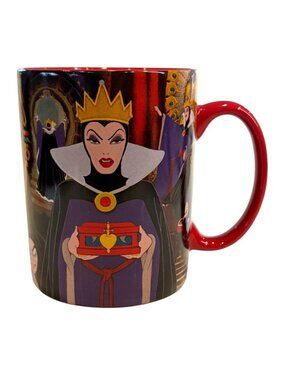 Disney Store Classic Animation Snow White Evil Queen Coffee Tea Ceramic Mug 5"